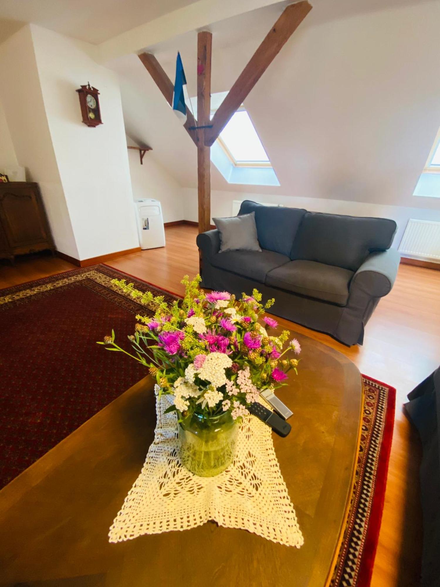 Apartment With A Jacuzzi Close To Tehvandi โอเดปา ภายนอก รูปภาพ